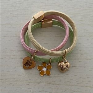 Juicy couture - hair elastic bands (set of three)